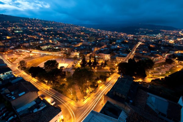 Streets,Of,Tunja,,Colombia